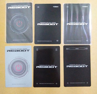 Treasure | Yoshi 金本芳典 小盤出 reboot小卡 虎爪 棒棒糖典