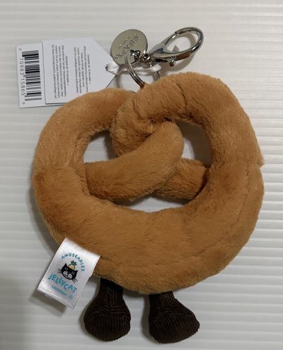 jellycat 麵包結 蝴蝶餅 娃娃 吊飾