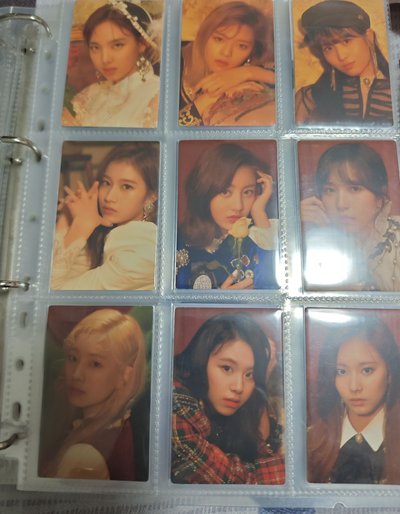 2019韓國年曆卡全套