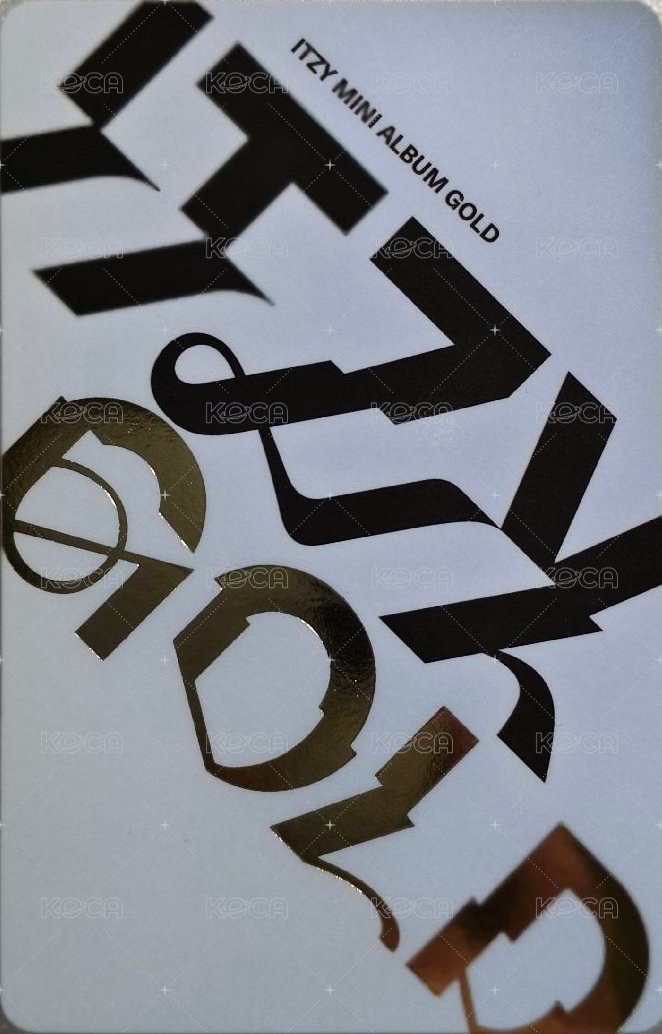 GOLD 專輯卡 Nemo blue ver. 背面