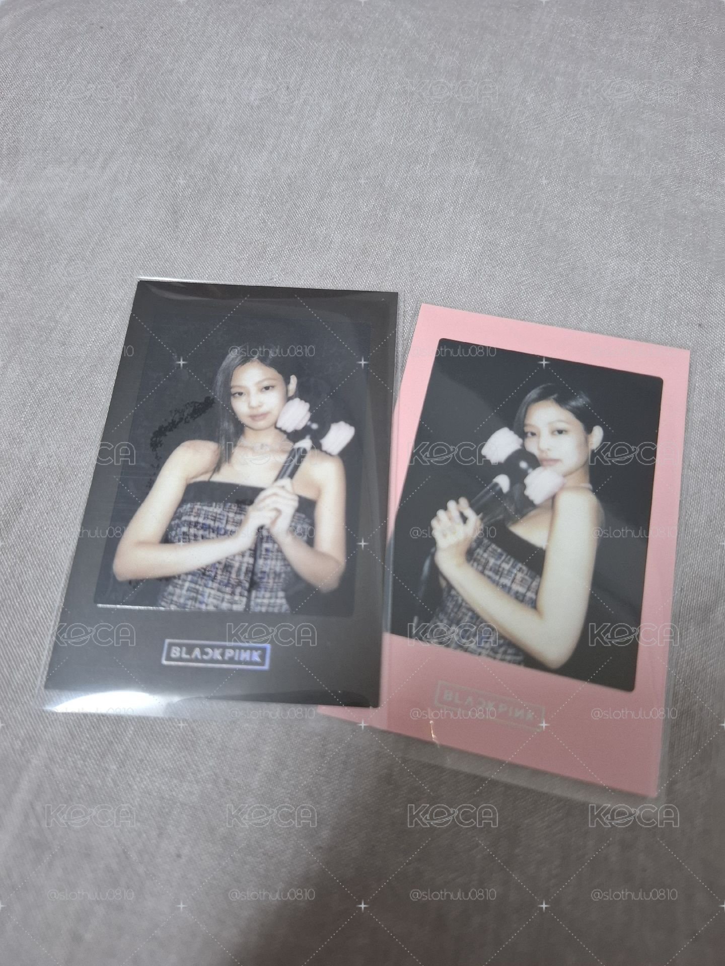 Jennie手燈卡