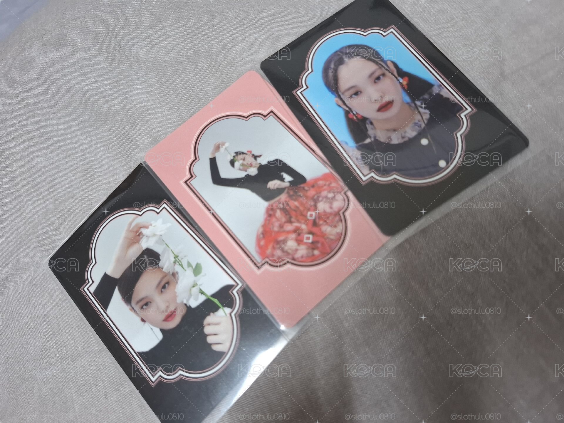 Jennie年曆小卡