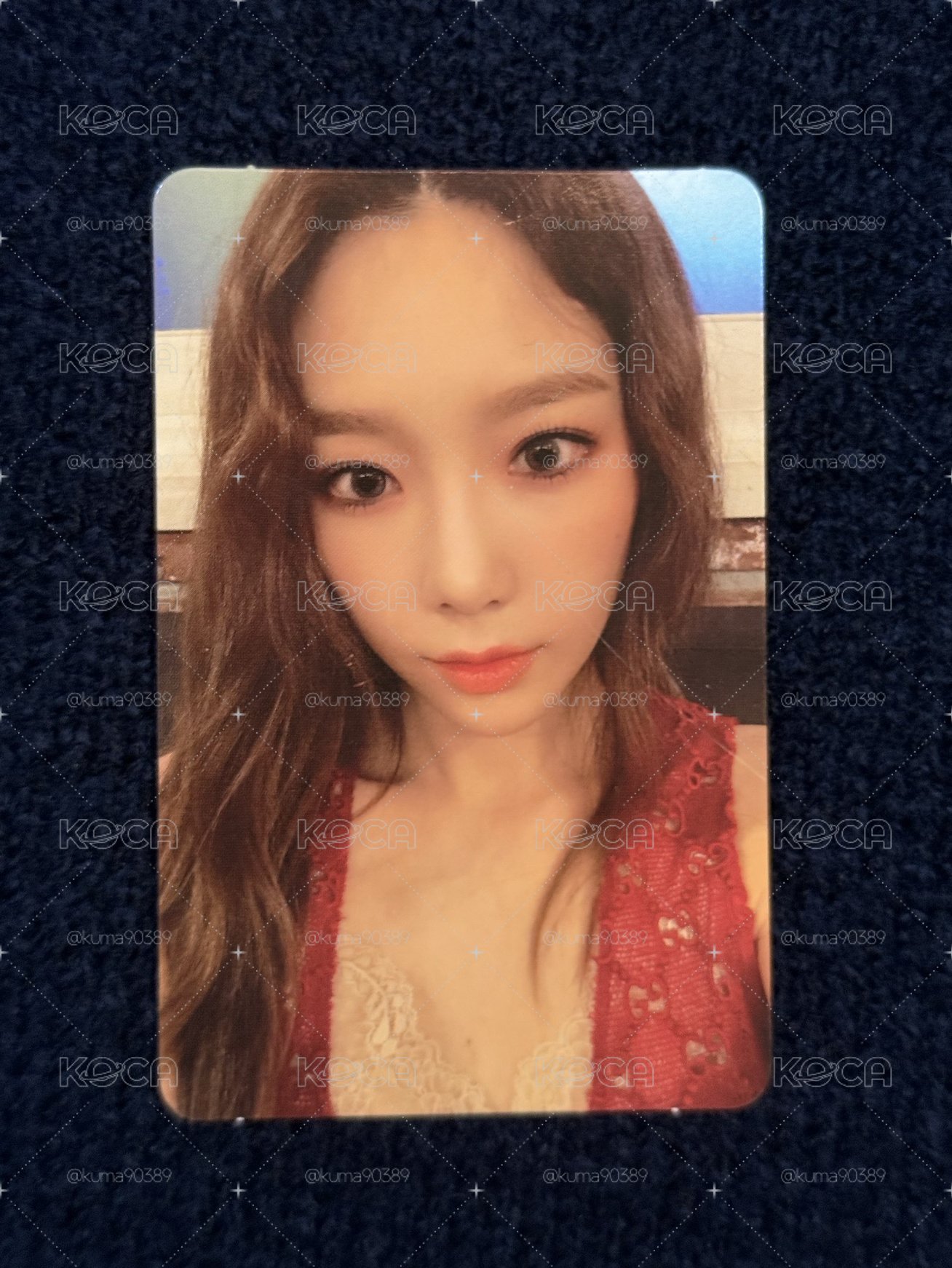 太妍 oh!GG 紅衣 小卡