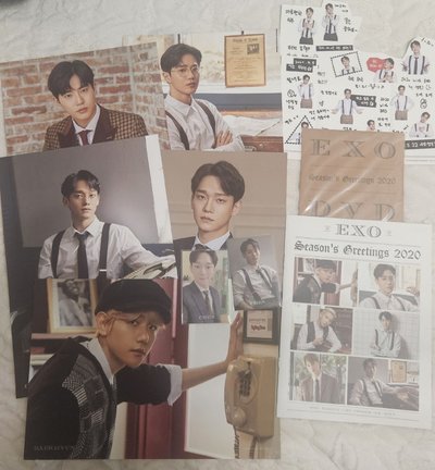 EXO 2020年曆 拆售