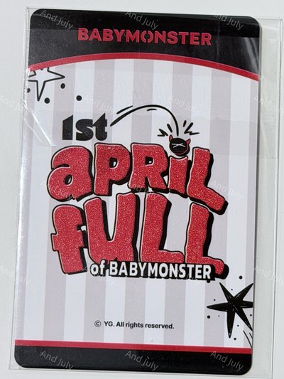 BABYMONSTER 一週年 YG線下 MD滿額A