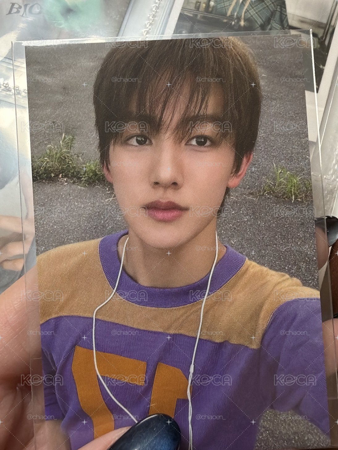 紫衣小男孩 年曆炫