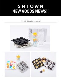 EXO ICE TRAY + POSTCARD SET 烘焙用具 