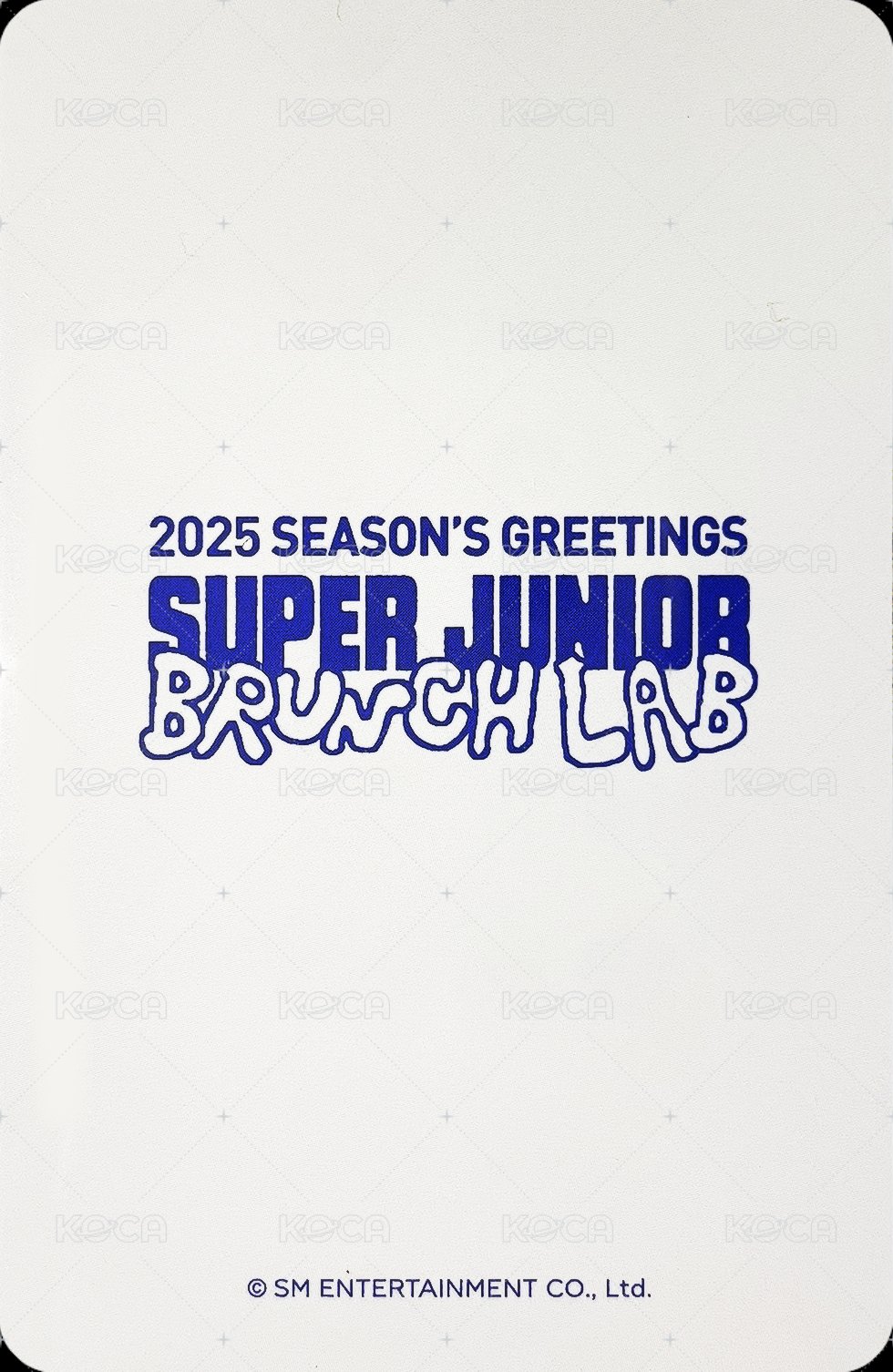 2025年曆 隨機卡 B ver. 背面