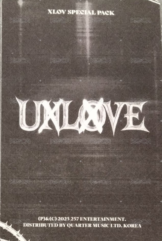 UXLXVE 隨機卡 溫感訊息卡 背面