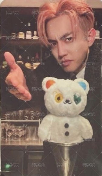 4REASONS 周邊卡 uz熊雙面小卡 背面