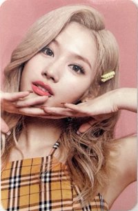 TWICE X Apieu 代言卡 