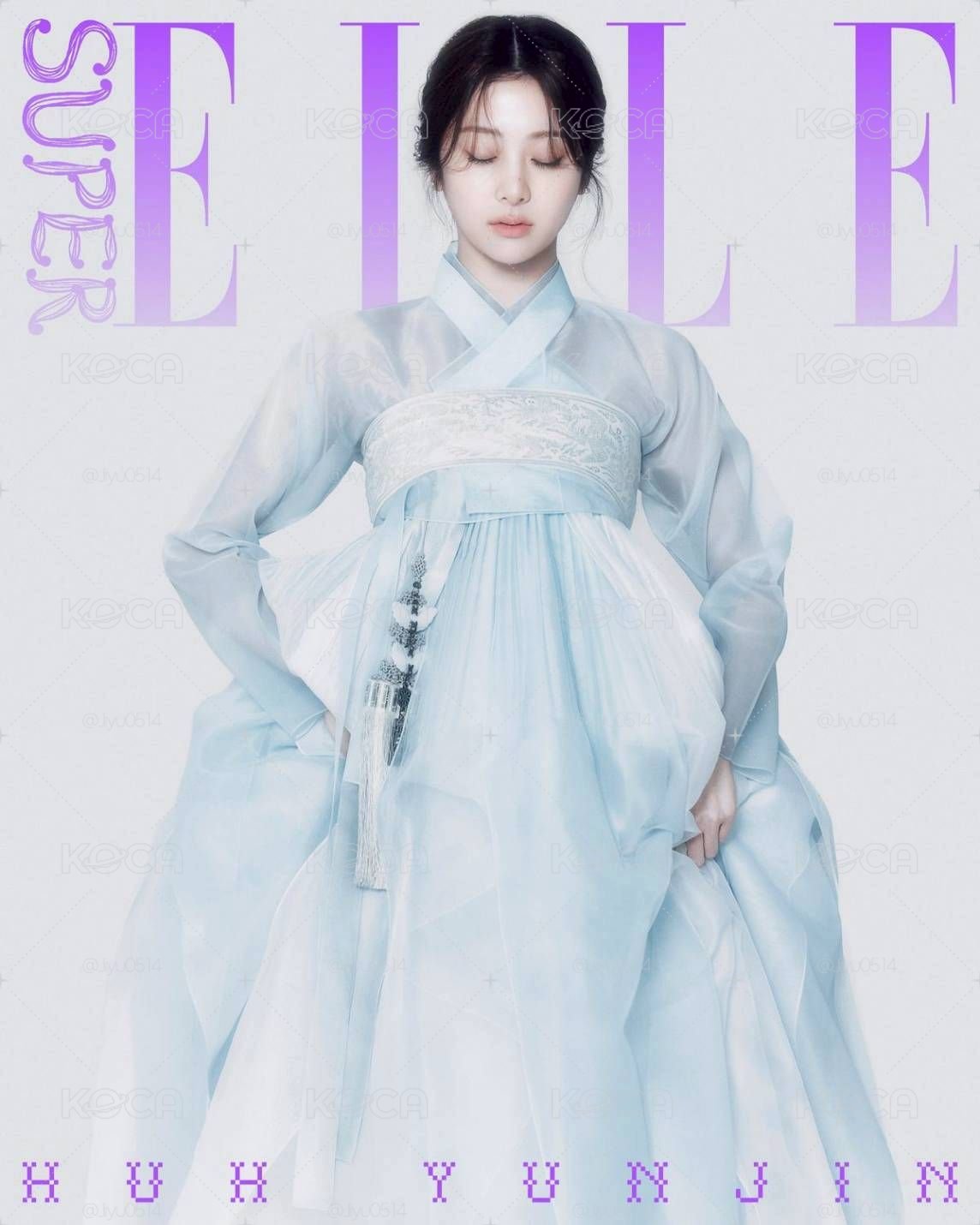 [現貨] 韓雜ELLE 10月號 Le sserafim韓服內頁 秀智封面