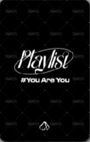 Playlist #You Are You k4 1.0 簽售卡 下巴V ver. 背面