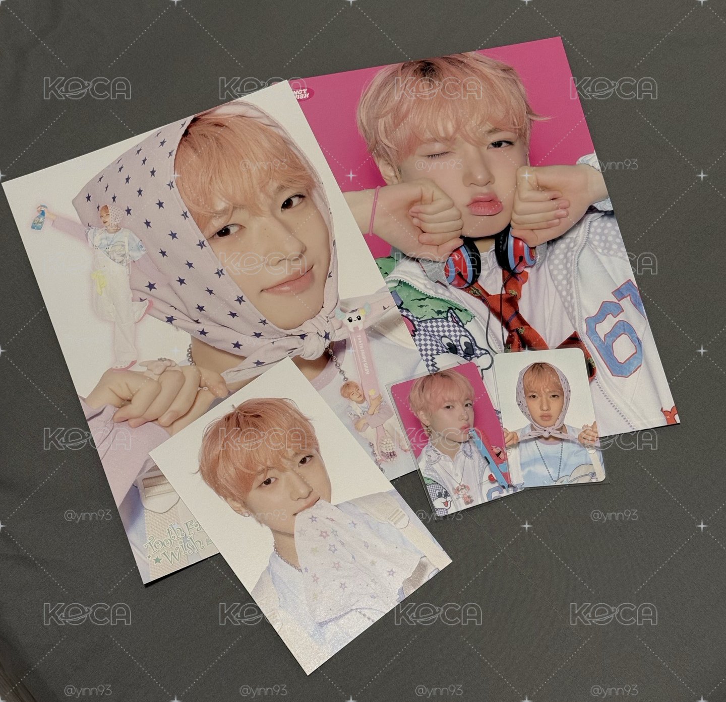 NCT WISH年曆配置 海報、小卡、徽章