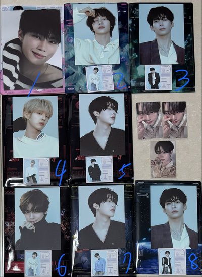 Zerobaseone 已拆全專 單封 普版 zerose版 簽售卡 特典卡