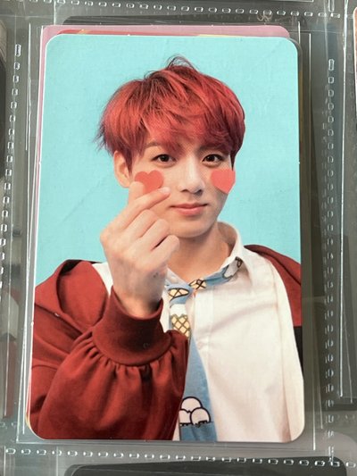 BTS 田柾國 Love yourself 結F ver. 專卡 隨機小卡