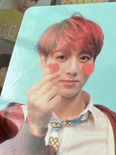 BTS 田柾國 Love yourself 結F ver. 專卡 隨機小卡