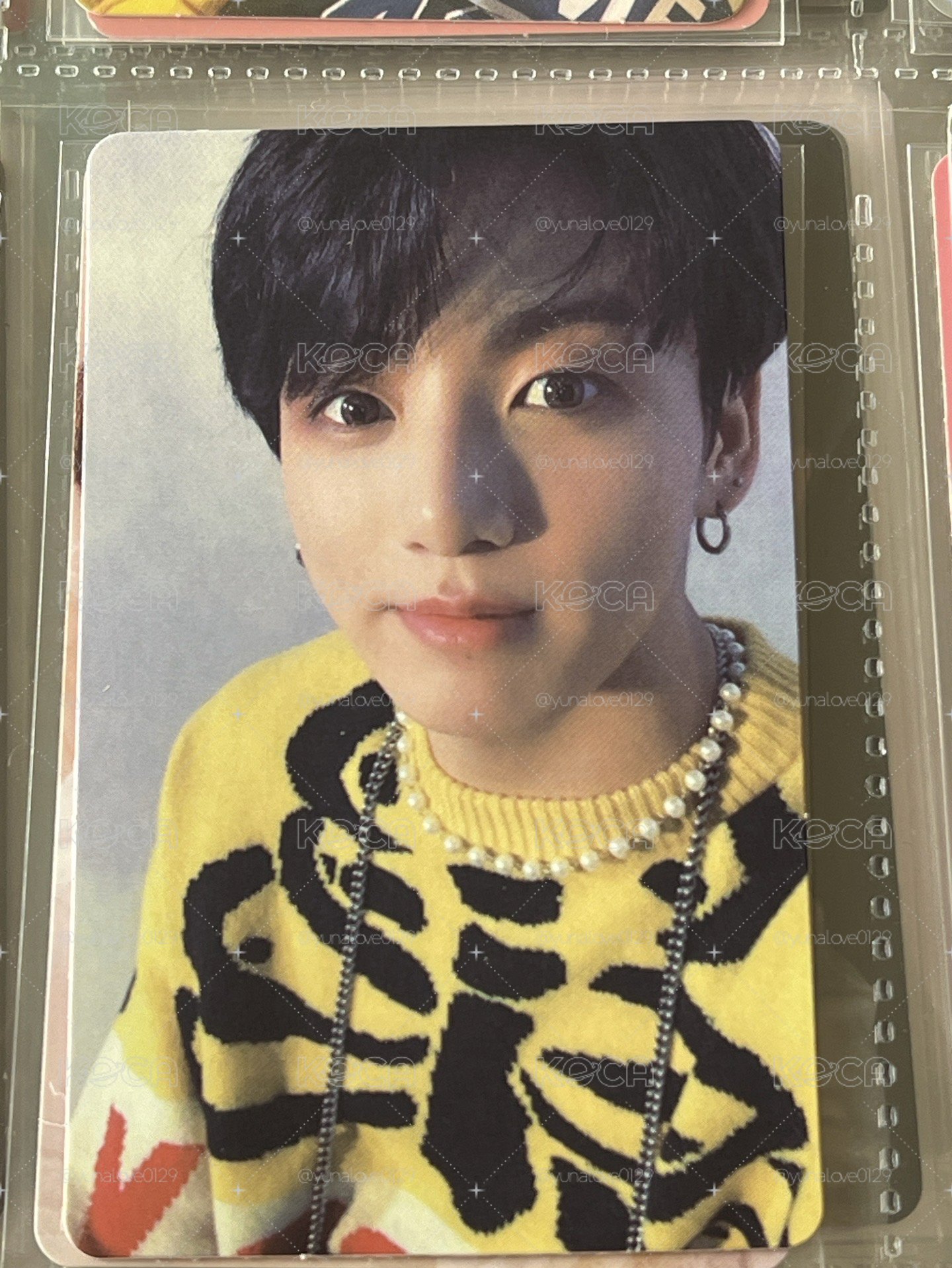 BTS 田柾國 PERSONA 專卡 ver.4 隨機小卡