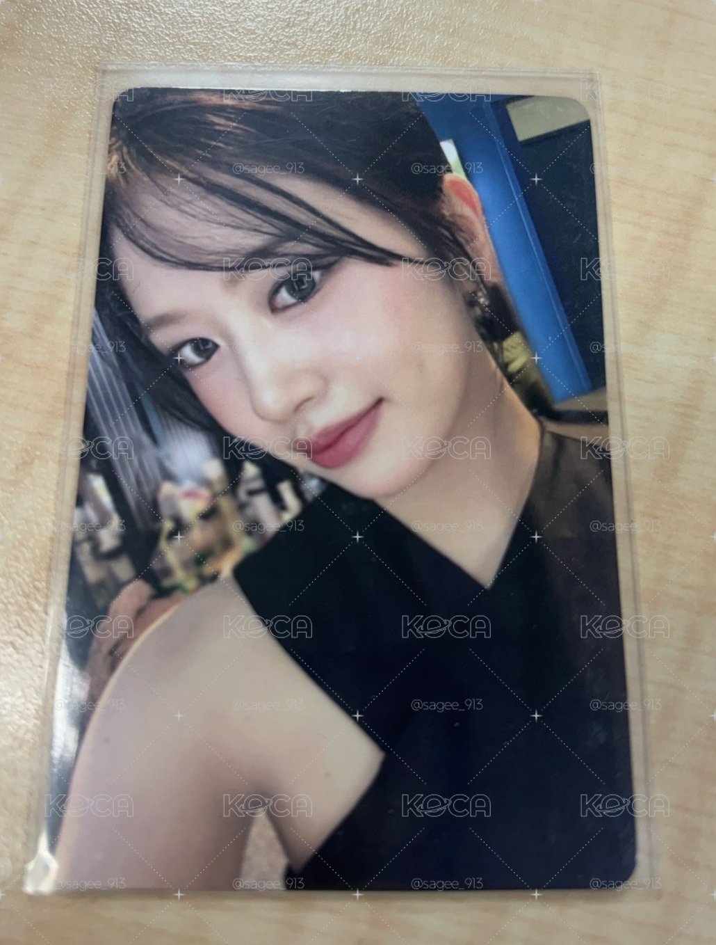 IVE SWITCH yzy 4.0 簽售卡 安俞真