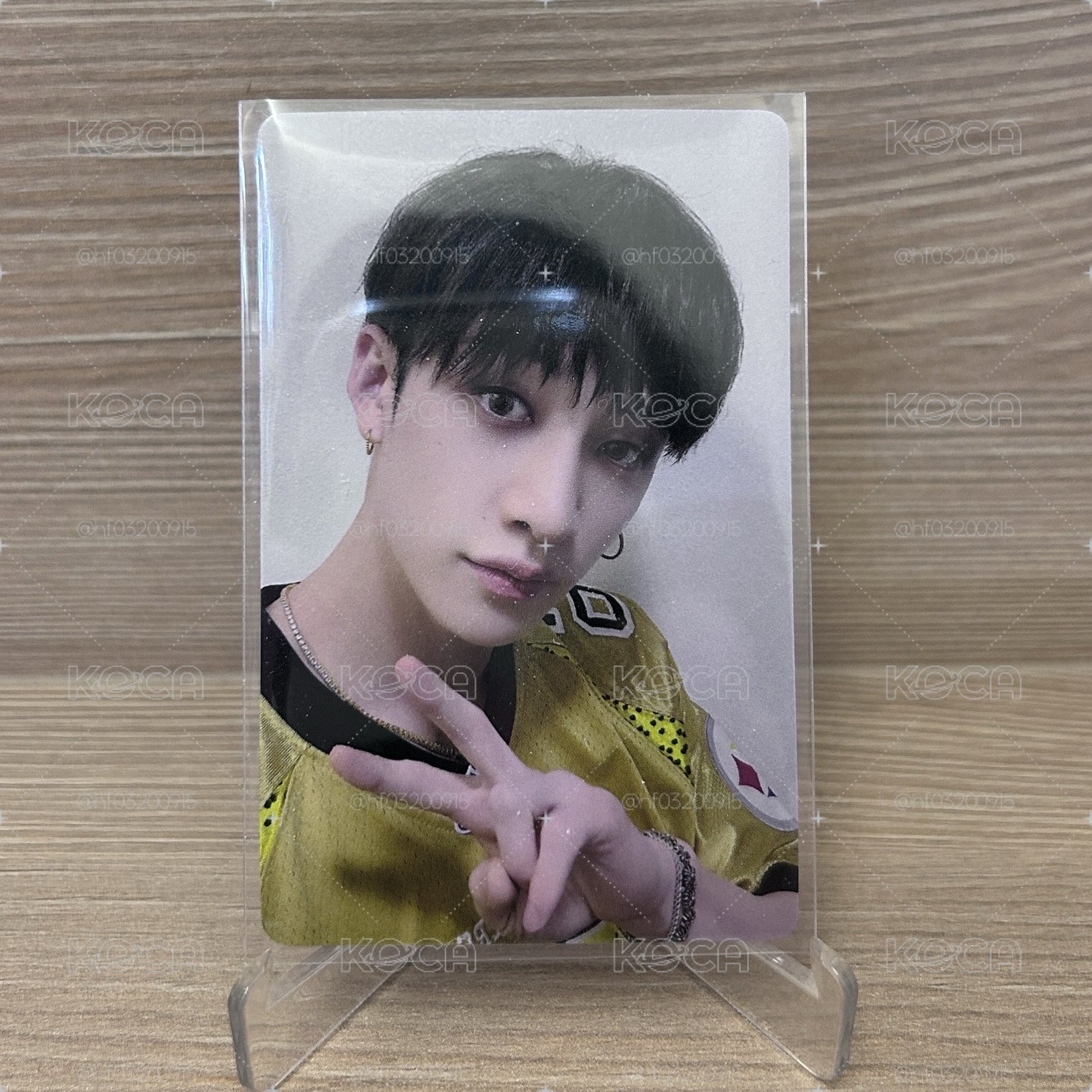 ｜STRAY KIDS｜🩵方燦 BangChan — 5-STAR yzy 2.0 特典卡  中文手寫卡背