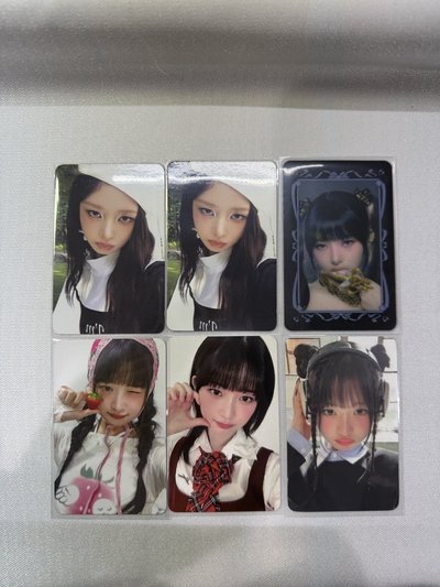 IVE REI 專卡/簽售/幸運卡