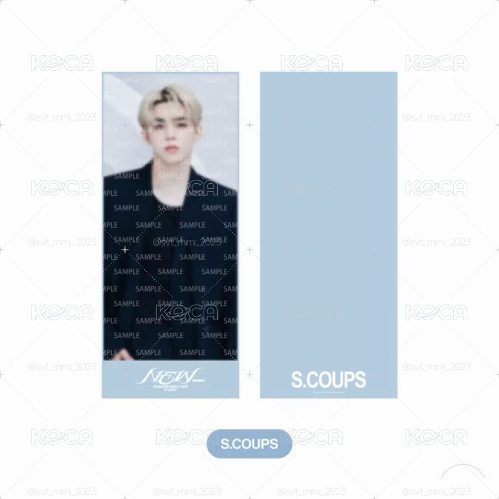 SEVENTEEN 💎New_日巡 S.coups 手幅