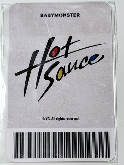 BABYMONSTER HOT SAUCE MD滿額 SET(6p)