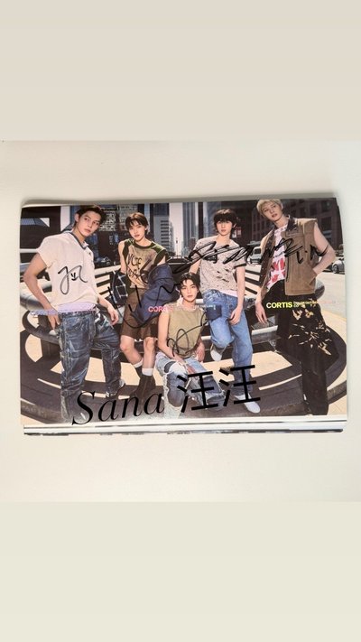 Cortis 五人親簽專