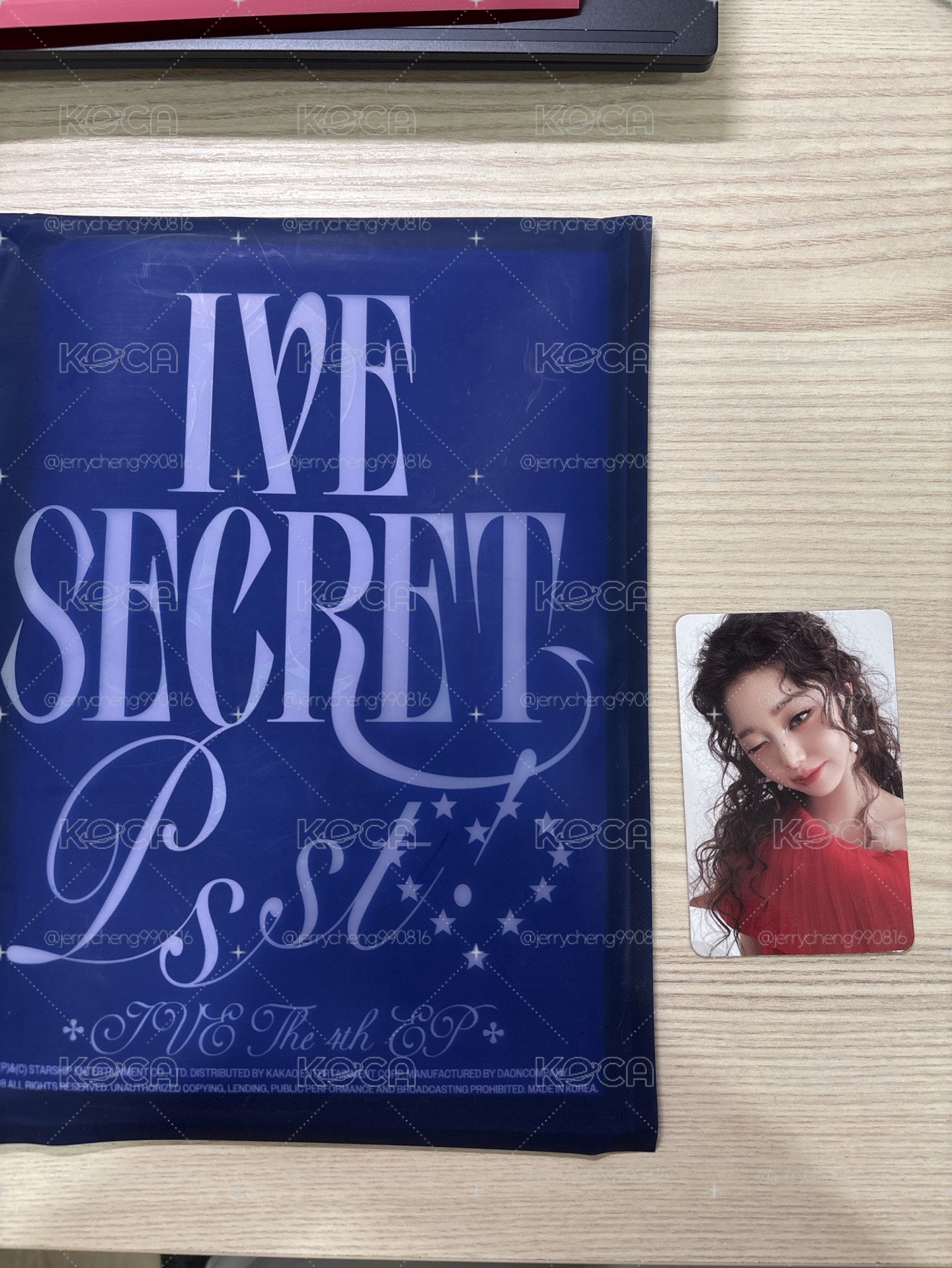 已拆全專 IVE SECRET Past ver. 紫版 員瑛卡