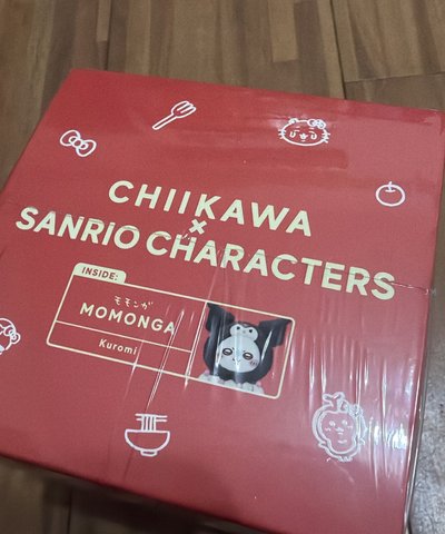 吉伊卡哇 三麗鷗聯名 小桃-酷洛米款糖膠吊飾