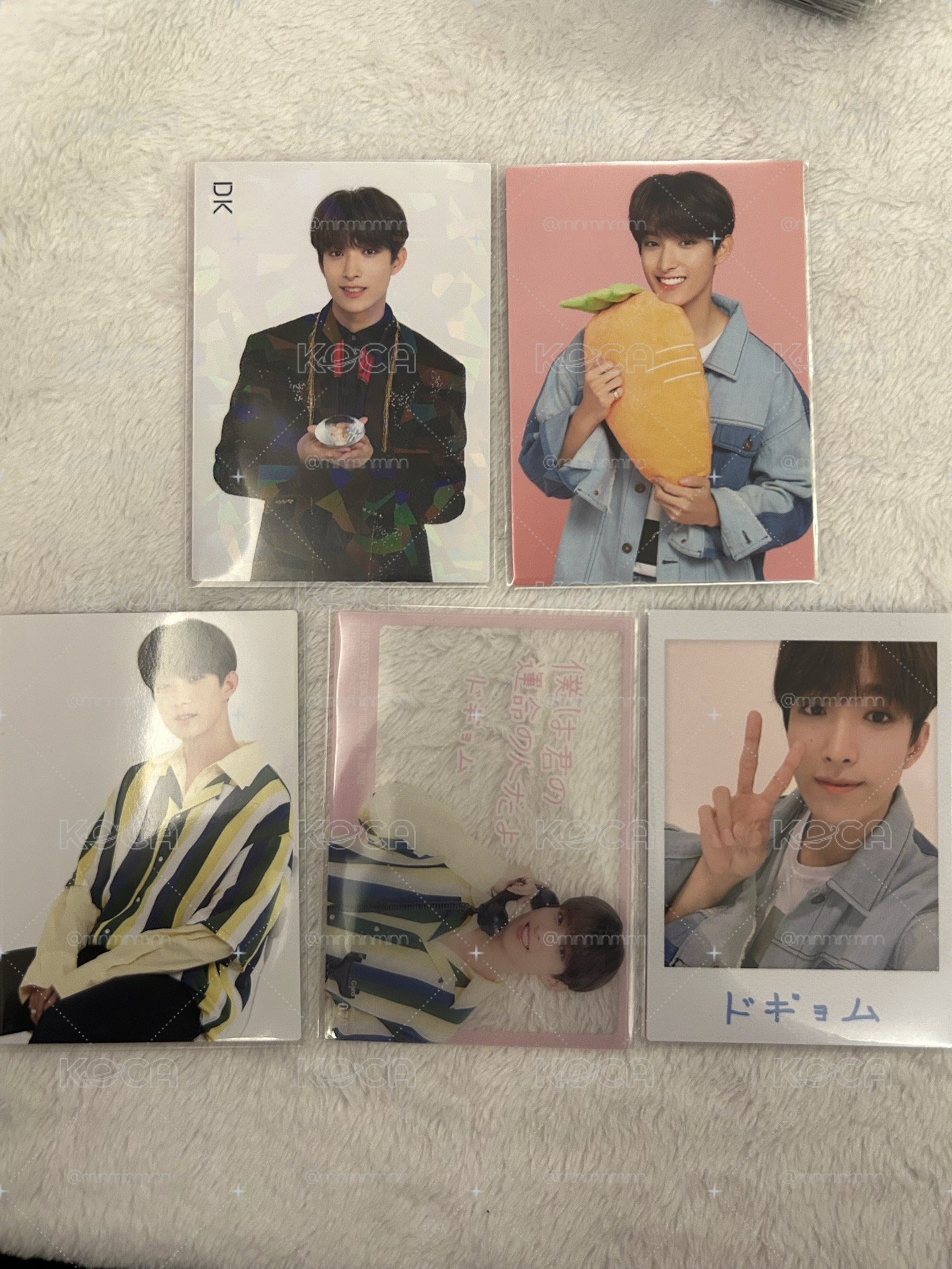 SEVENTEEN IDEAL CUT隨機卡  碩珉set