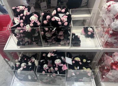 酷洛米 黑色動物系列 黑熊酷洛米 吊飾 吊娃