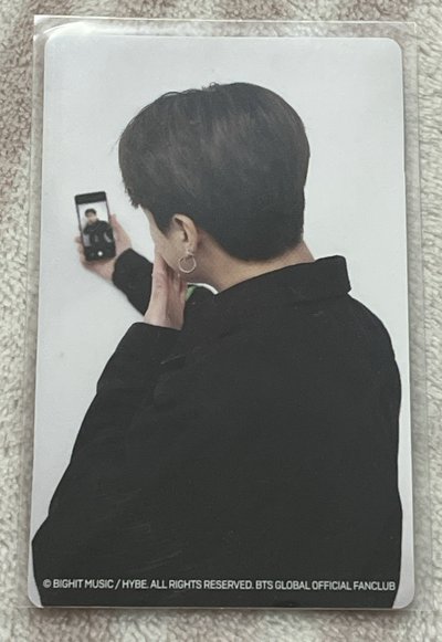BTS 田柾國 日咖 JPFC 雙會員小卡