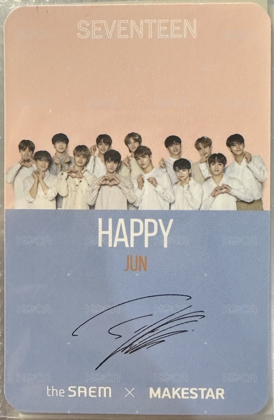 the SAEM ms 代言卡  背面