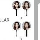 ‘s… 透明 扇子 