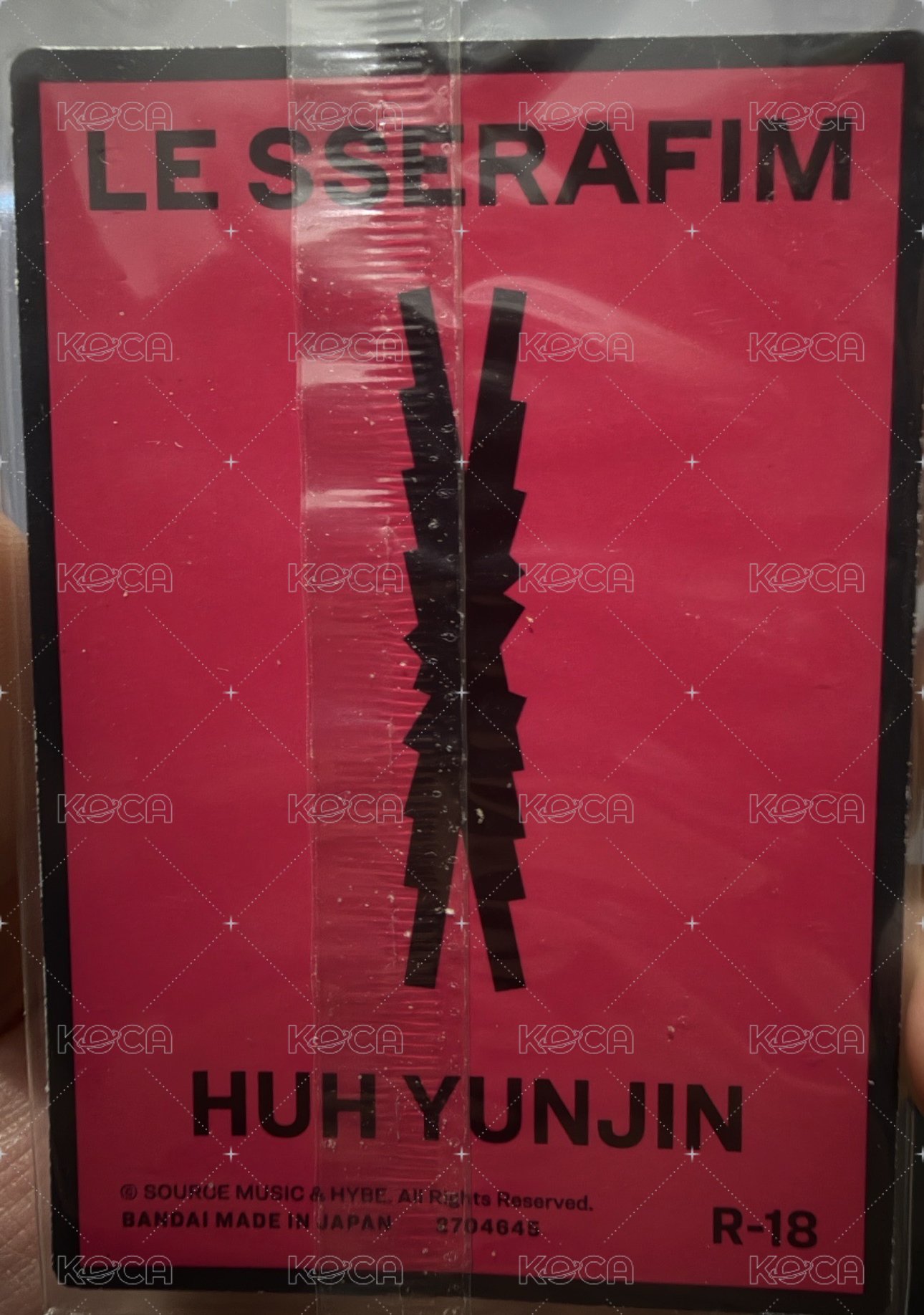 BANDAI 隨機卡 R-18 背面