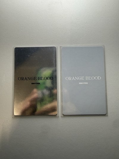 enhypen 沈載倫 mini5銀版專卡  