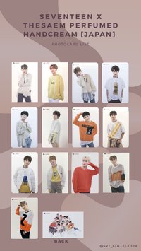 the SAEM 日本限定 護手霜卡