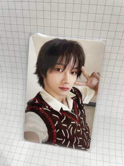 朴成淏手寫日文卡背