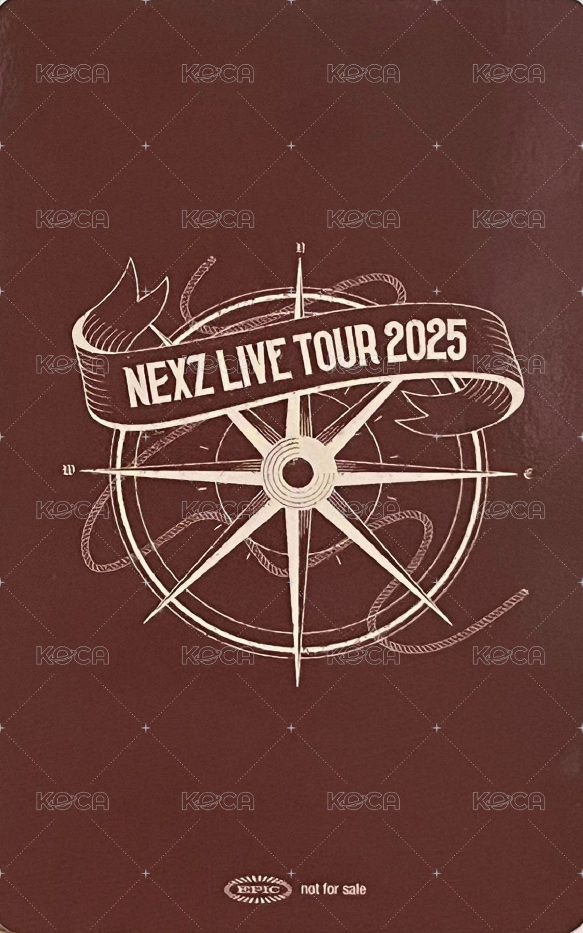 2025 日巡場周 靜岡/兵庫/福岡/大阪 入場卡 / 場限卡  背面