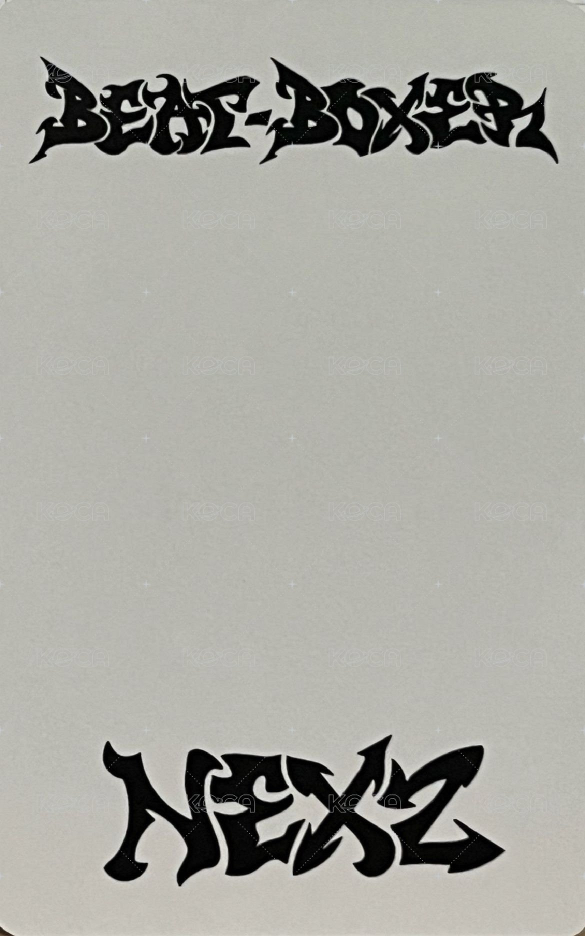 迷三 sw 1.0 簽售卡 咖啡event 背面