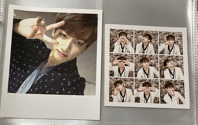 BTS 田柾國 WINGS 花樣年華 專輯內的拍立得卡 &九宮格卡