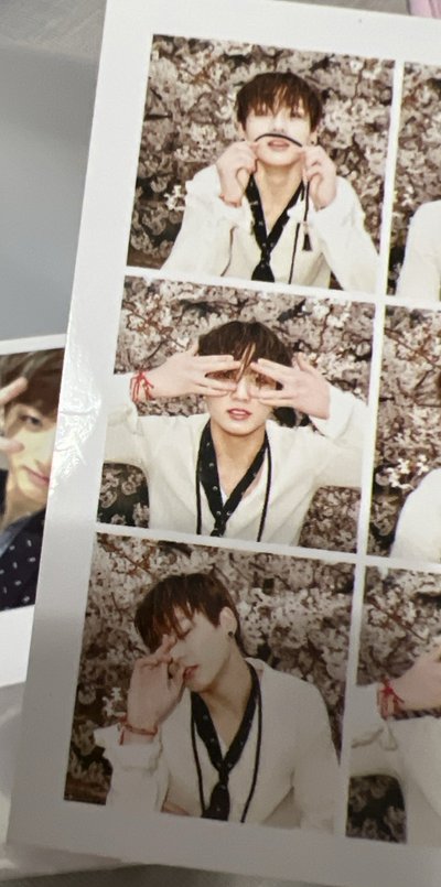BTS 田柾國 WINGS 花樣年華 專輯內的拍立得卡 &九宮格卡