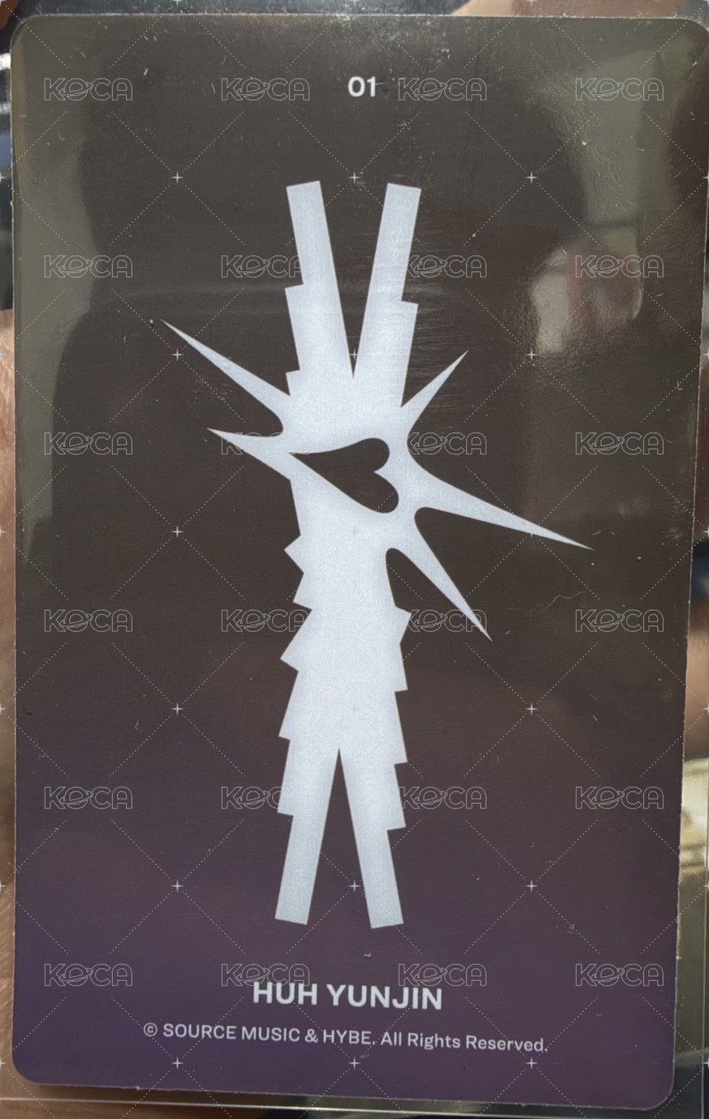 CRAZY 隨機卡  背面