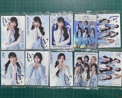IVE萬代 周邊卡 餅乾卡