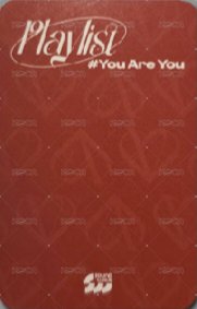 Playlist #You Are You sw 5.0 簽售卡 Heart lips ver. 背面