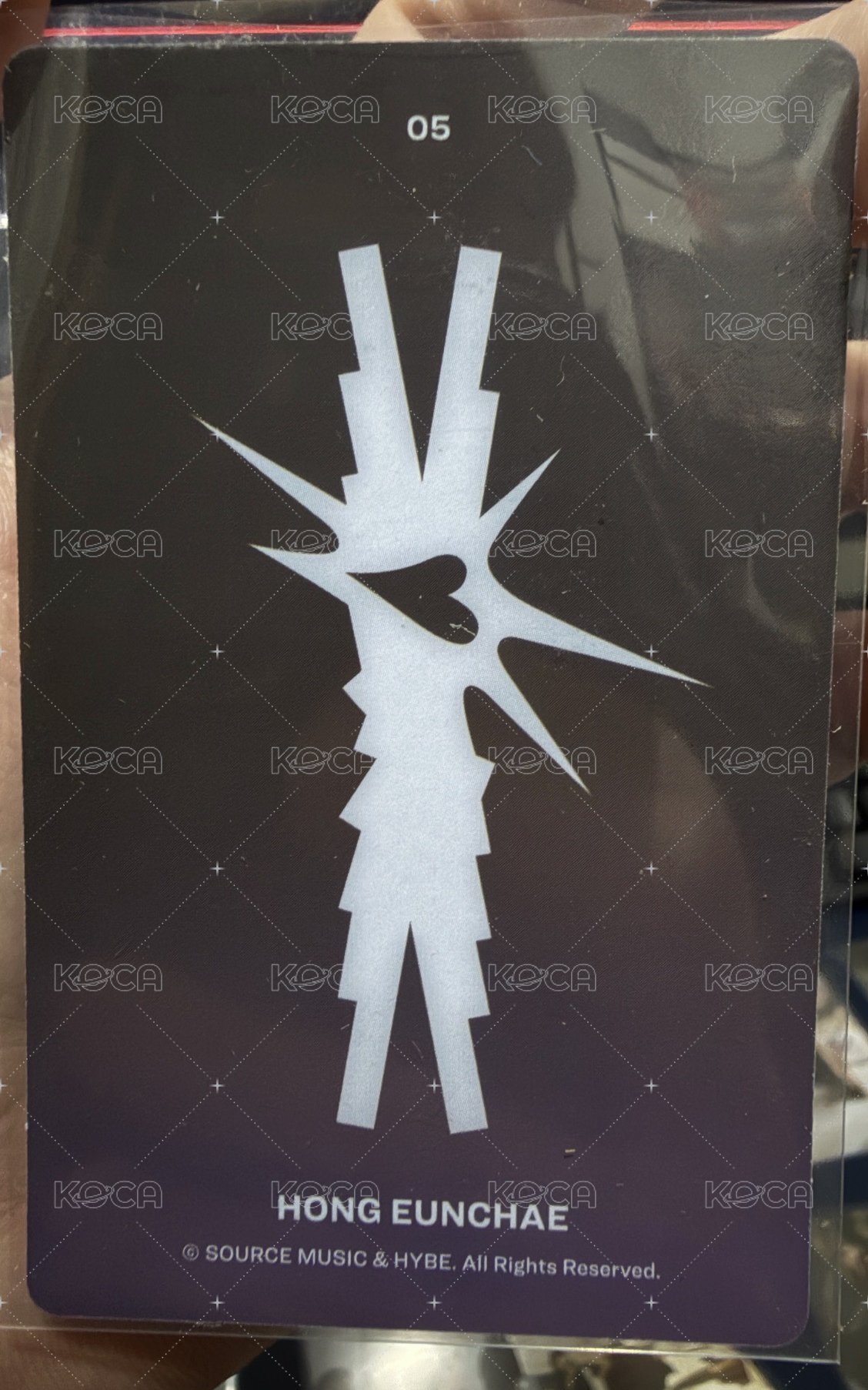 CRAZY 隨機卡  背面