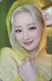 UAU OFFICIAL GOODS Dreamcatcher KR. 滿額卡 黃色雨衣 ver.