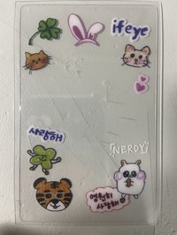 ERLU BLUE ms 鐵盒透卡 簽售卡 