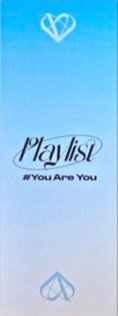 Playlist #You Are You EU kidol 書籤  背面